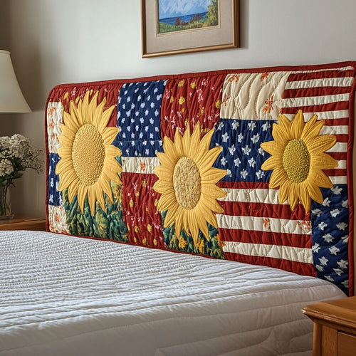 Country Sunburst CP0301059CL Quilted Headboard Slipcover