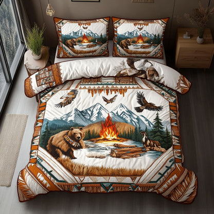 Mountain Spirit Native WN2008039CL Duvet Cover Set