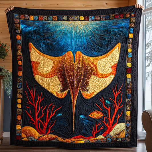 Fish Ray CP1806044CL Quilt