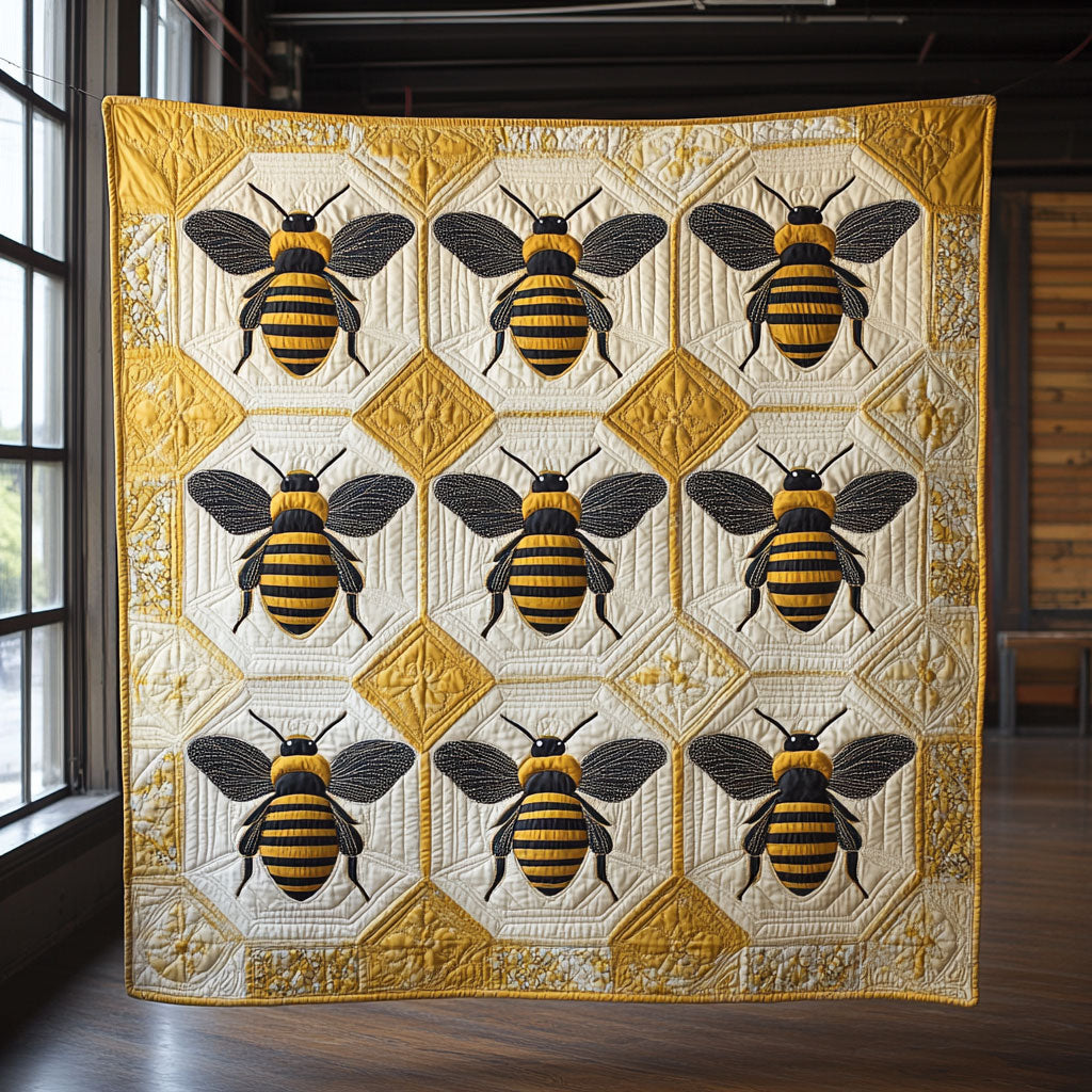 Bee Harmony CW1711013CL Quilt