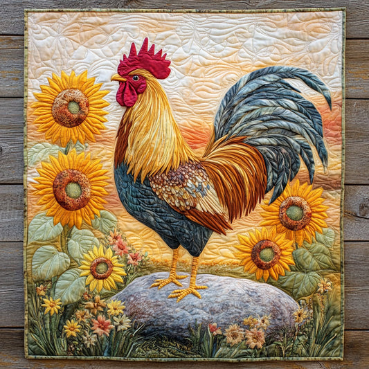 Chicken Garden CW1205076CL Quilt