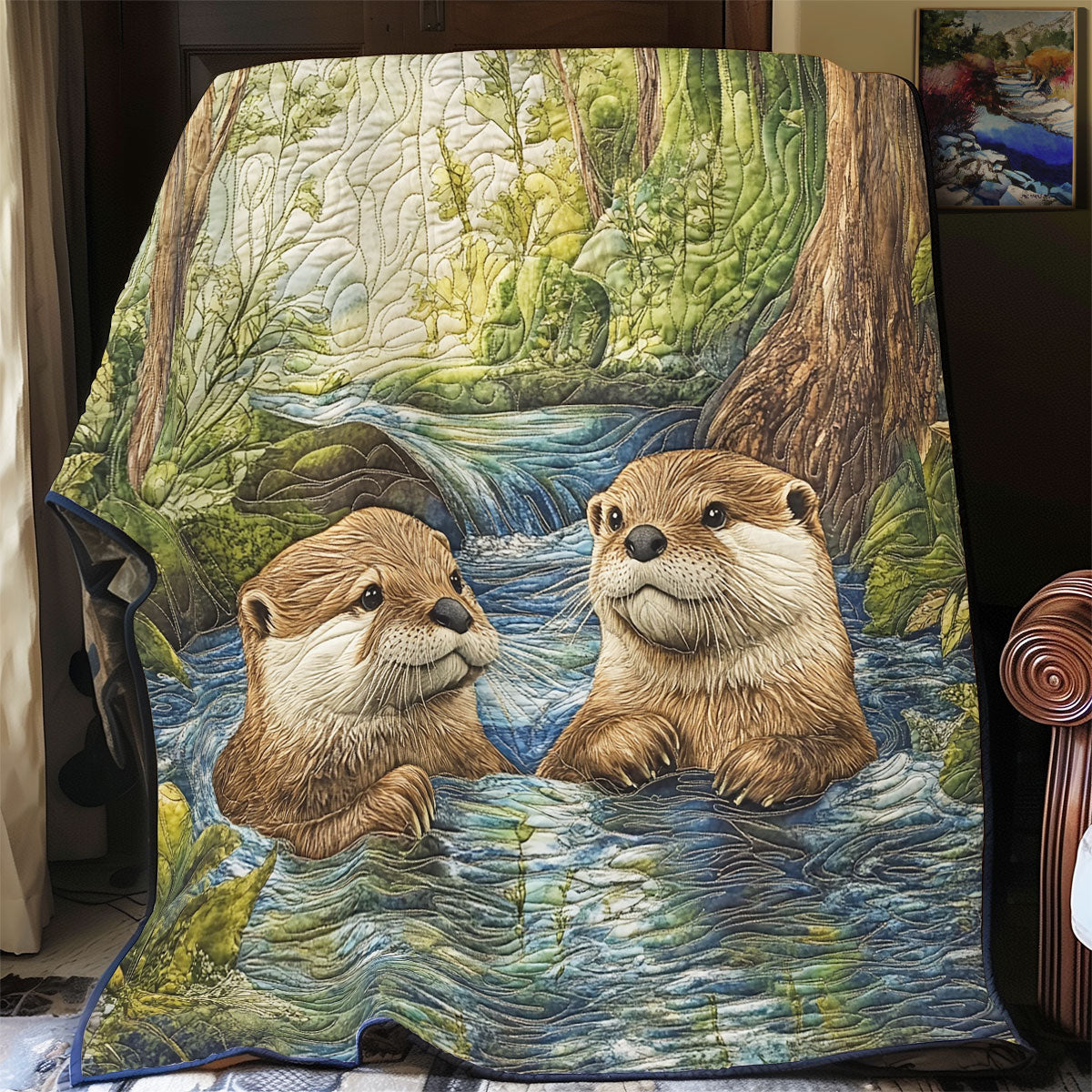 Cute Otter WX0303067CL Quilt