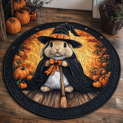 Witchy Bunny CP0410051CL Quilted Round Mat