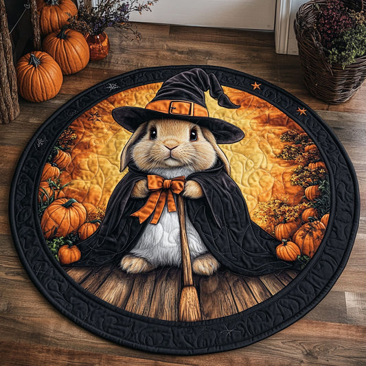 Witchy Bunny CP0410051CL Quilted Round Mat