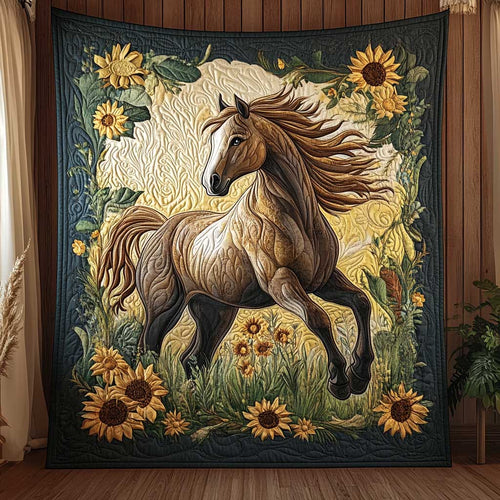 Poetic Horse CQ2604009CL Quilt