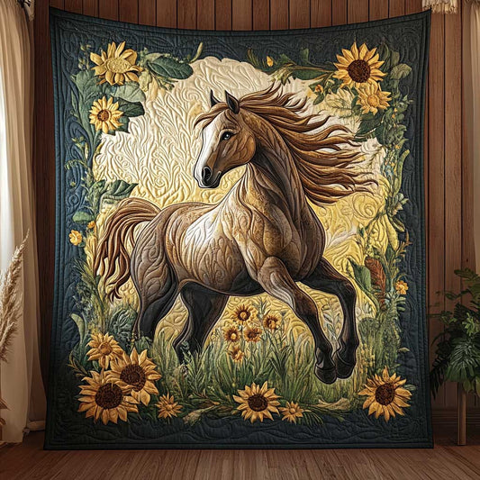 Poetic Horse CQ2604009CL Quilt