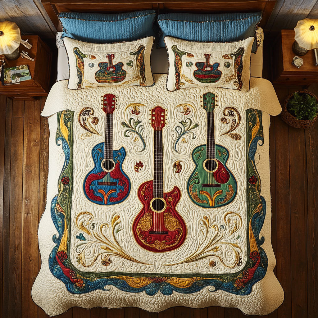 Guitar Delight WP2605014CL Duvet Cover Set