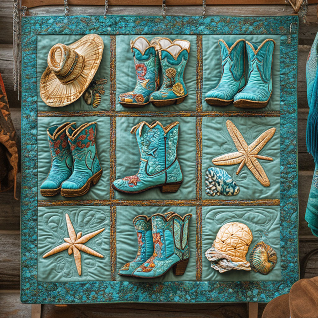 Ocean Cowboy WY0508037CL Quilt