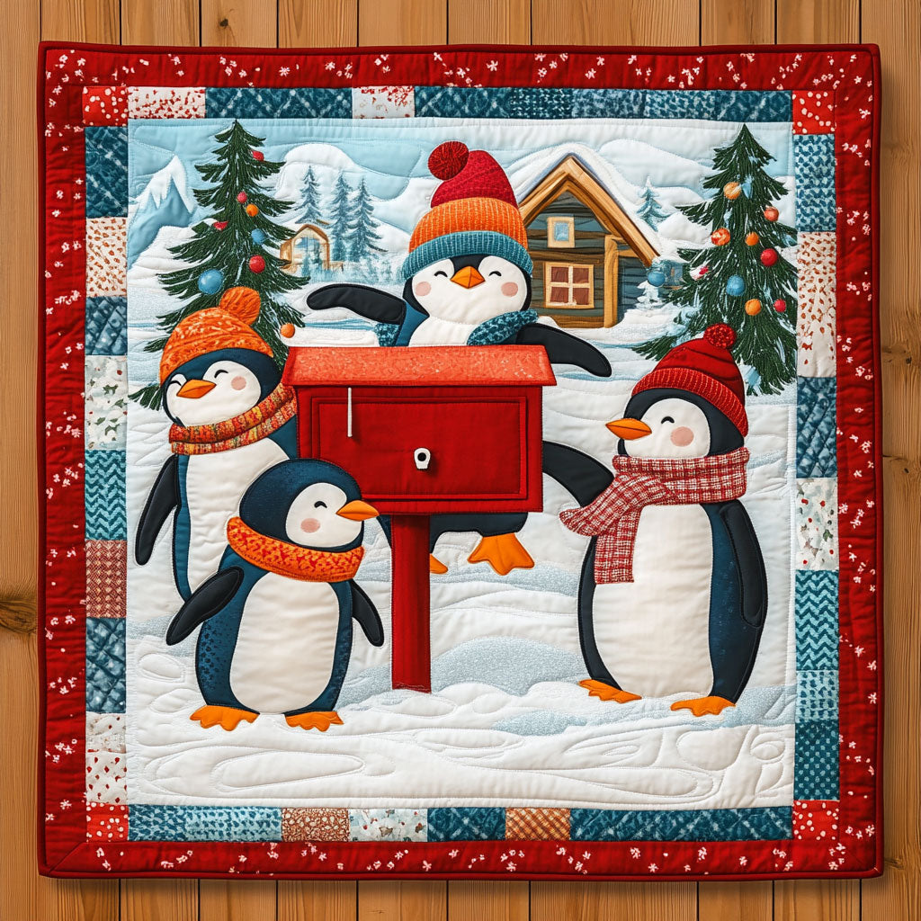 Penguin Parade CW1511041CL Quilt