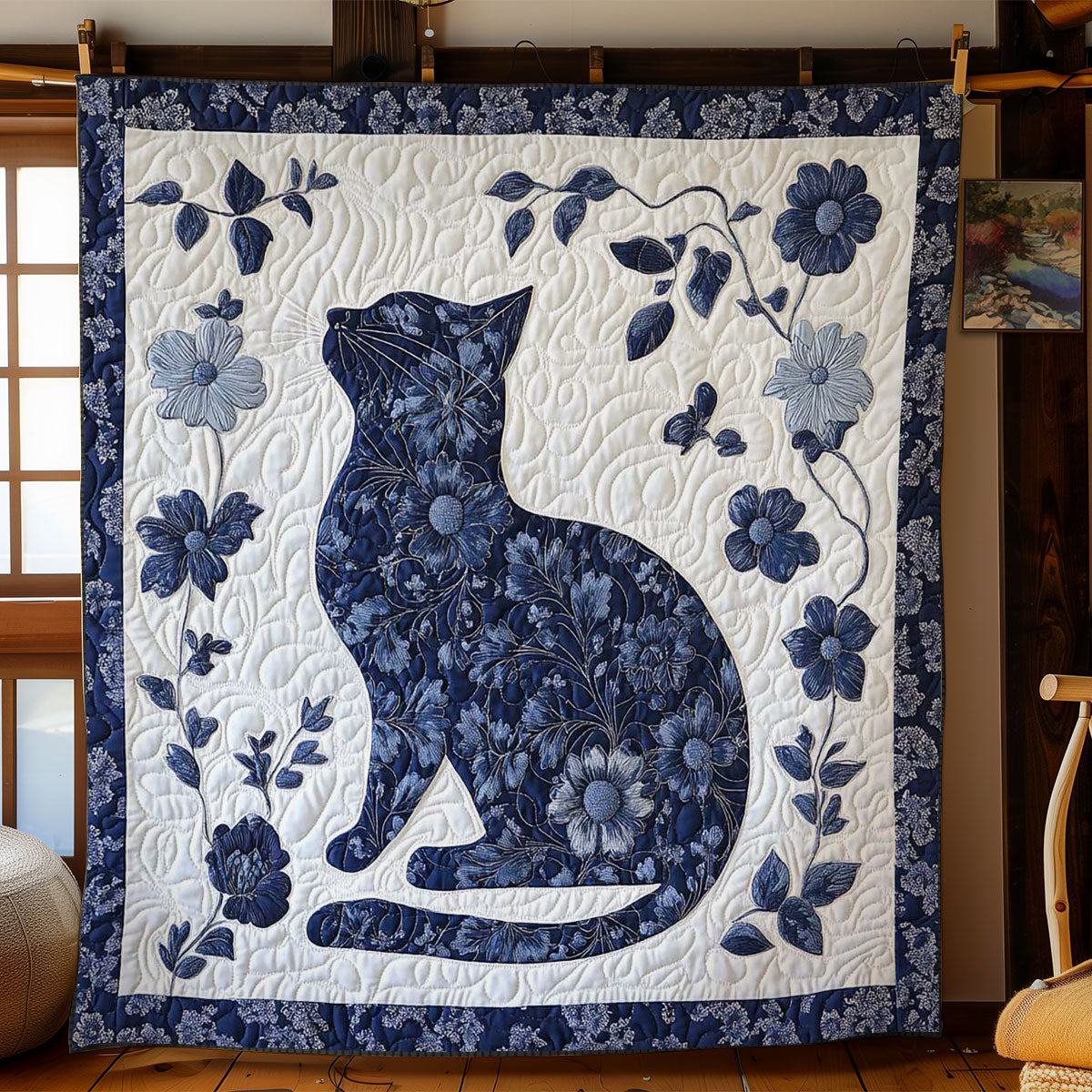 Elegant Cat WN1404016CL Quilt