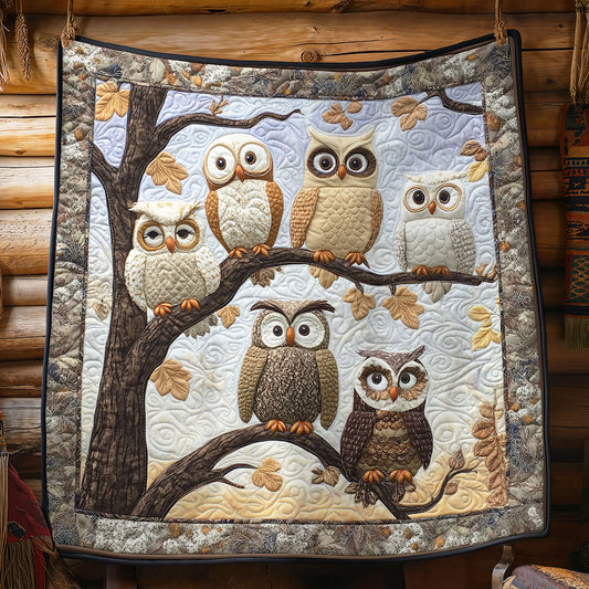 Woodland Owl CM1104011CL Quilt