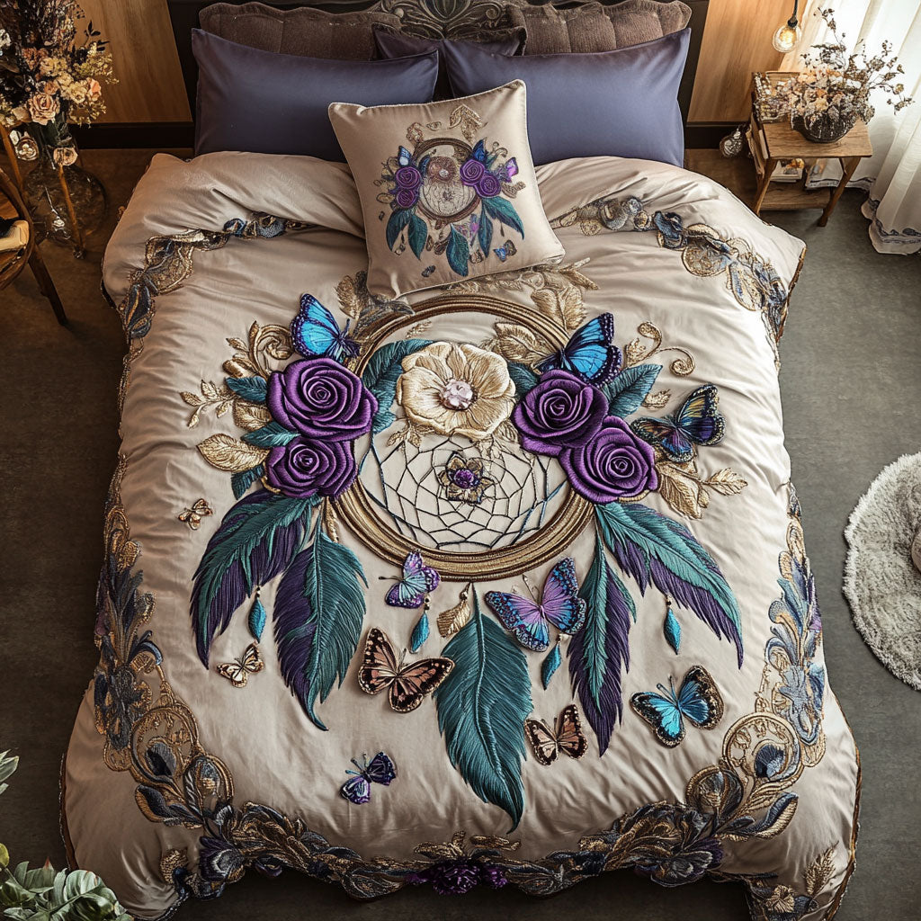 Celestial Rose Dreamcatcher WN0809015CL Duvet Cover Set