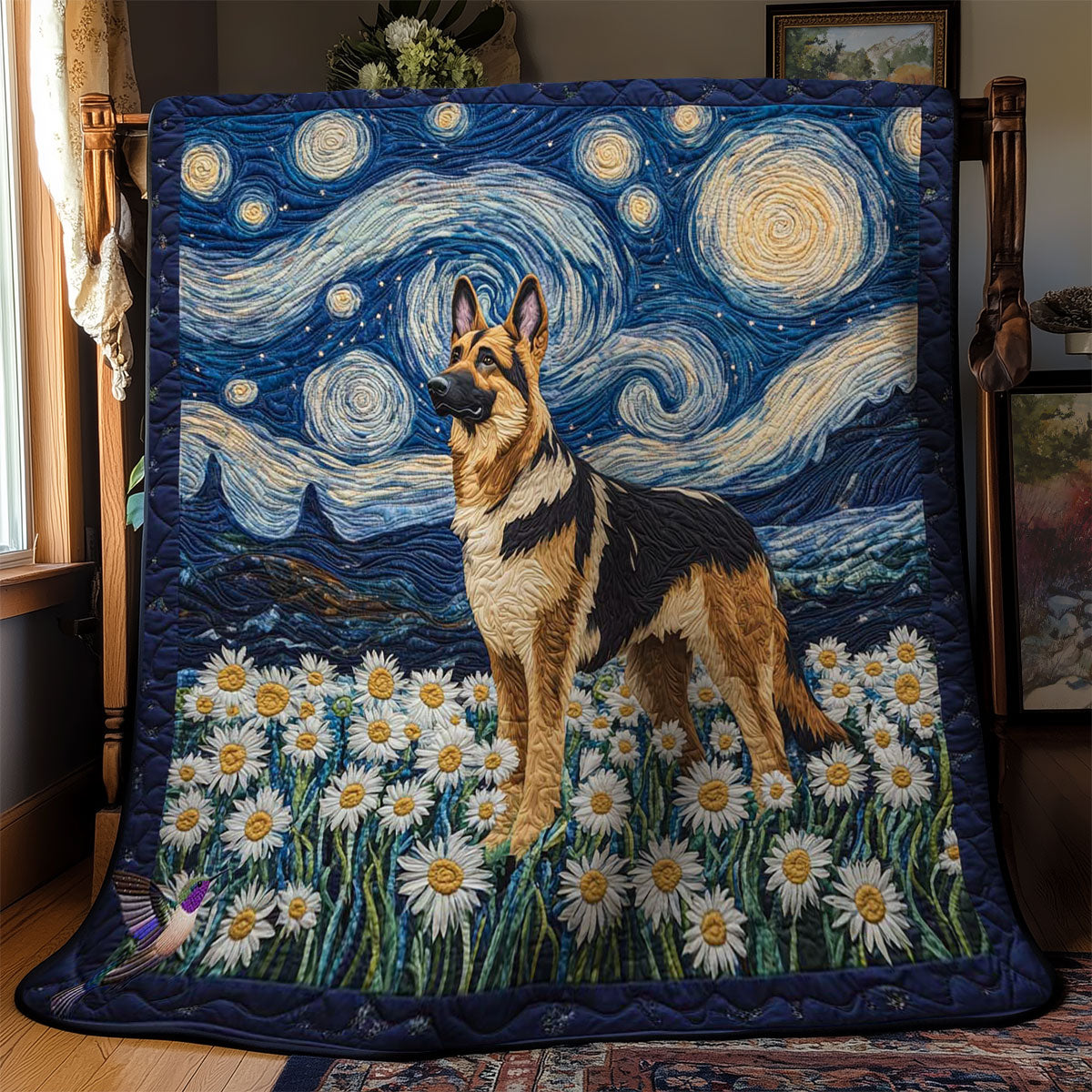 Dreamy Shepherd WN1511035CL Quilt