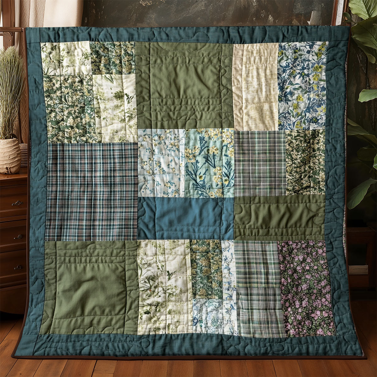Meadow Patch Harmony WX1906024CL Quilt