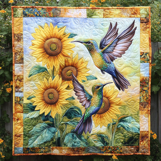 Sunny Hummingbird CW0906046CL Quilt