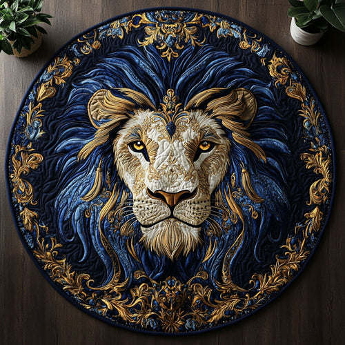 Mystic Lion CM1405005CL Quilted Round Mat