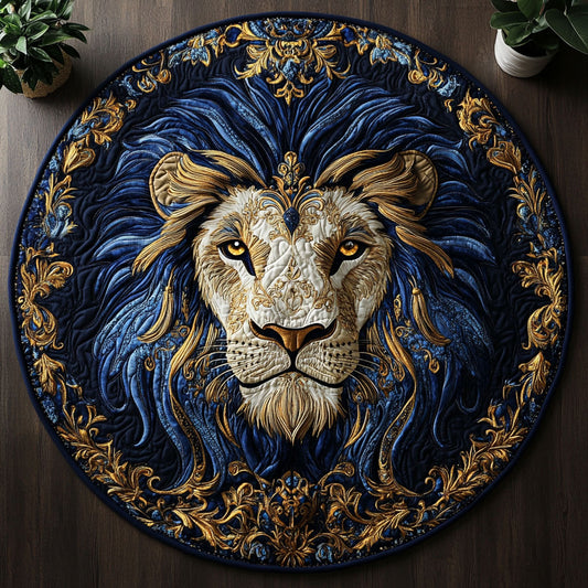 Mystic Lion CM1405005CL Quilted Round Mat