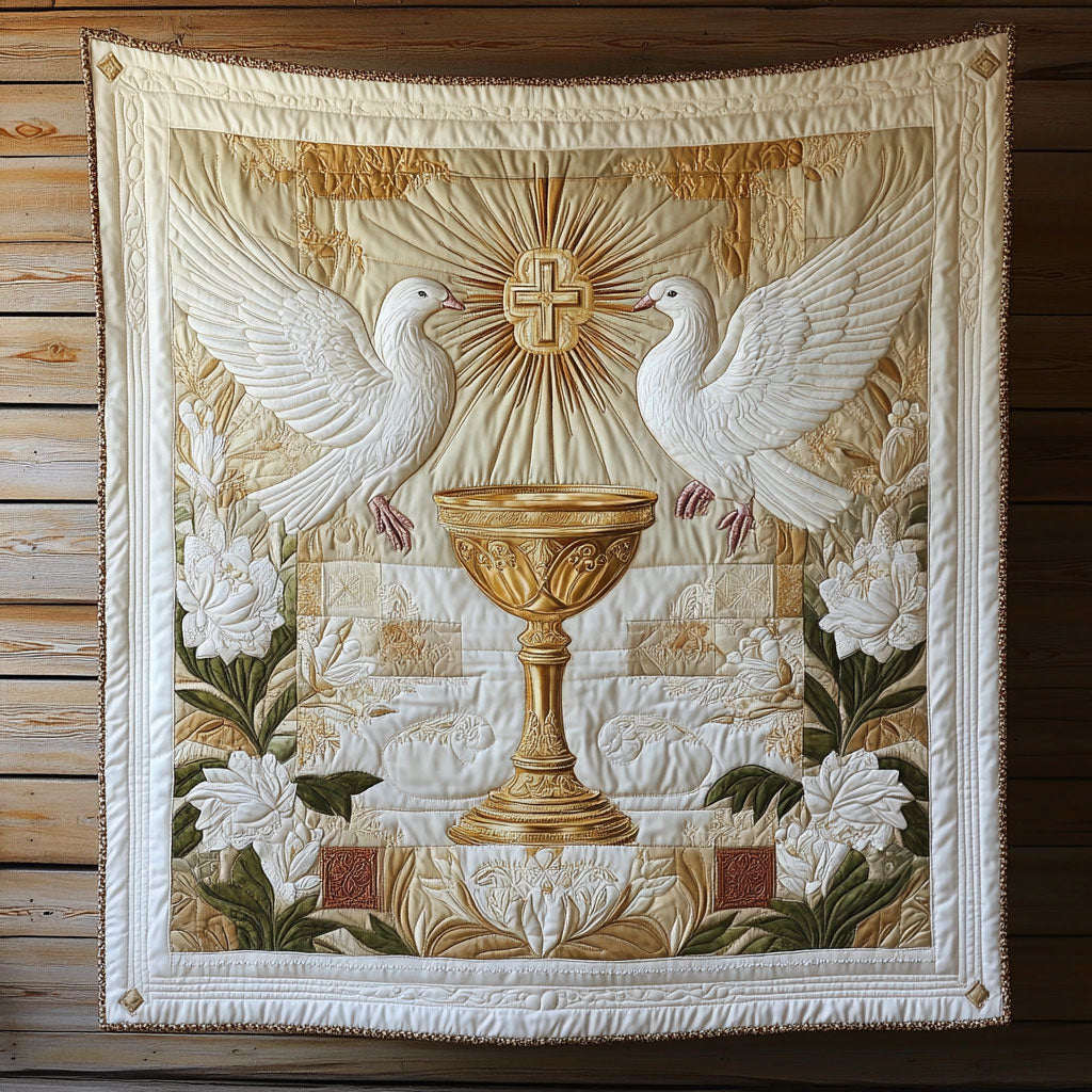 Golden Dove CW0309026CL Quilt