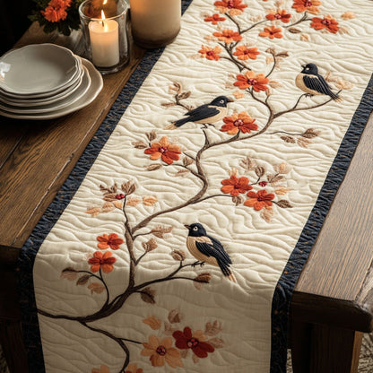 Petal Wing CW0306038CL Quilted Table Runner