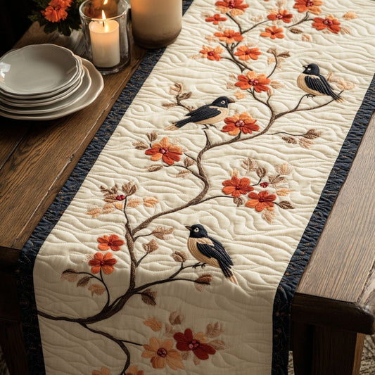 Petal Wing CW0306038CL Quilted Table Runner