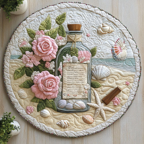 Ocean Spirit CW0406043CL Quilted Round Mat
