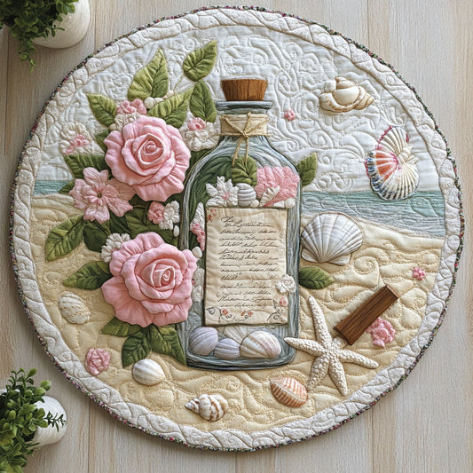 Ocean Spirit CW0406043CL Quilted Round Mat