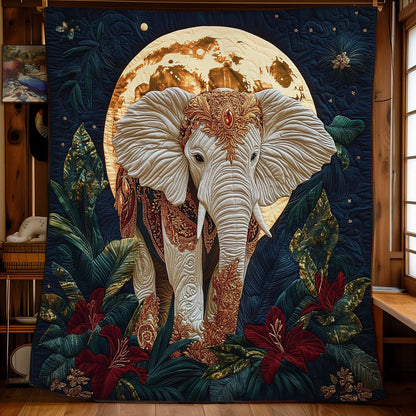 Mystic Elephant In Night WY2001010CL Quilt