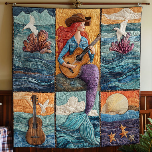 Mermaid Melody WY2008044CL Quilt