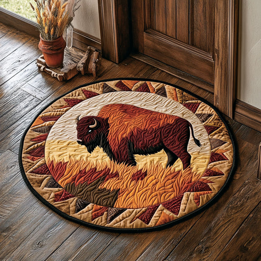 Strong On Field CP1207025CL Quilted Round Mat