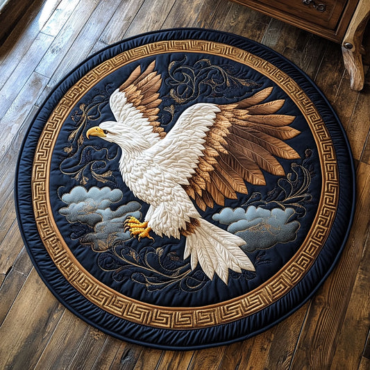 Freedom Ascends CP0907042CL Quilted Round Mat