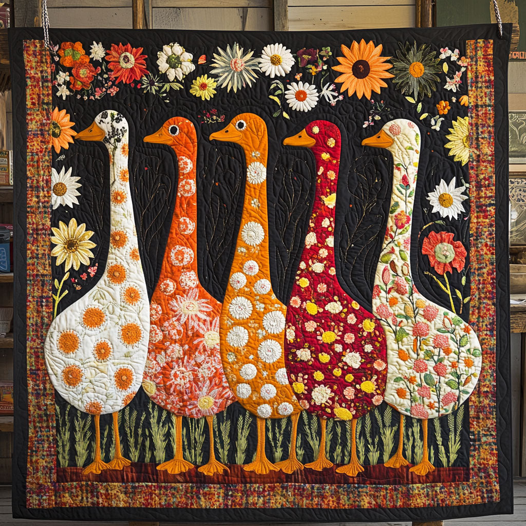 Whimsical Duck CW2907064CL Quilt