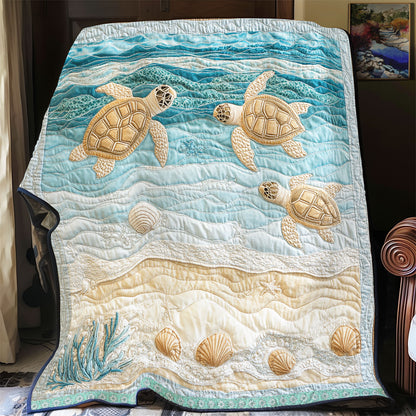 Graceful Turtle WX2412025CL Quilt