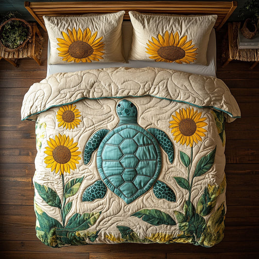 Sunlit Turtle WY1108085CL Duvet Cover Set