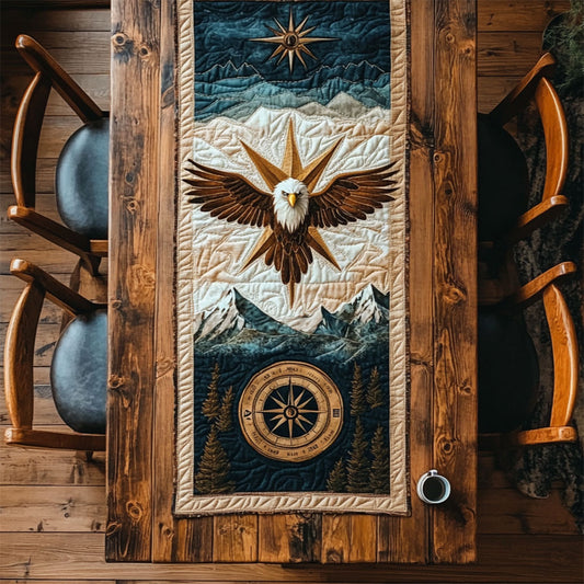 Navigation Eagle WY2504035CL Quilted Table Runner
