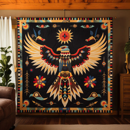 Native American Eagle WJ1710016CL Quilt