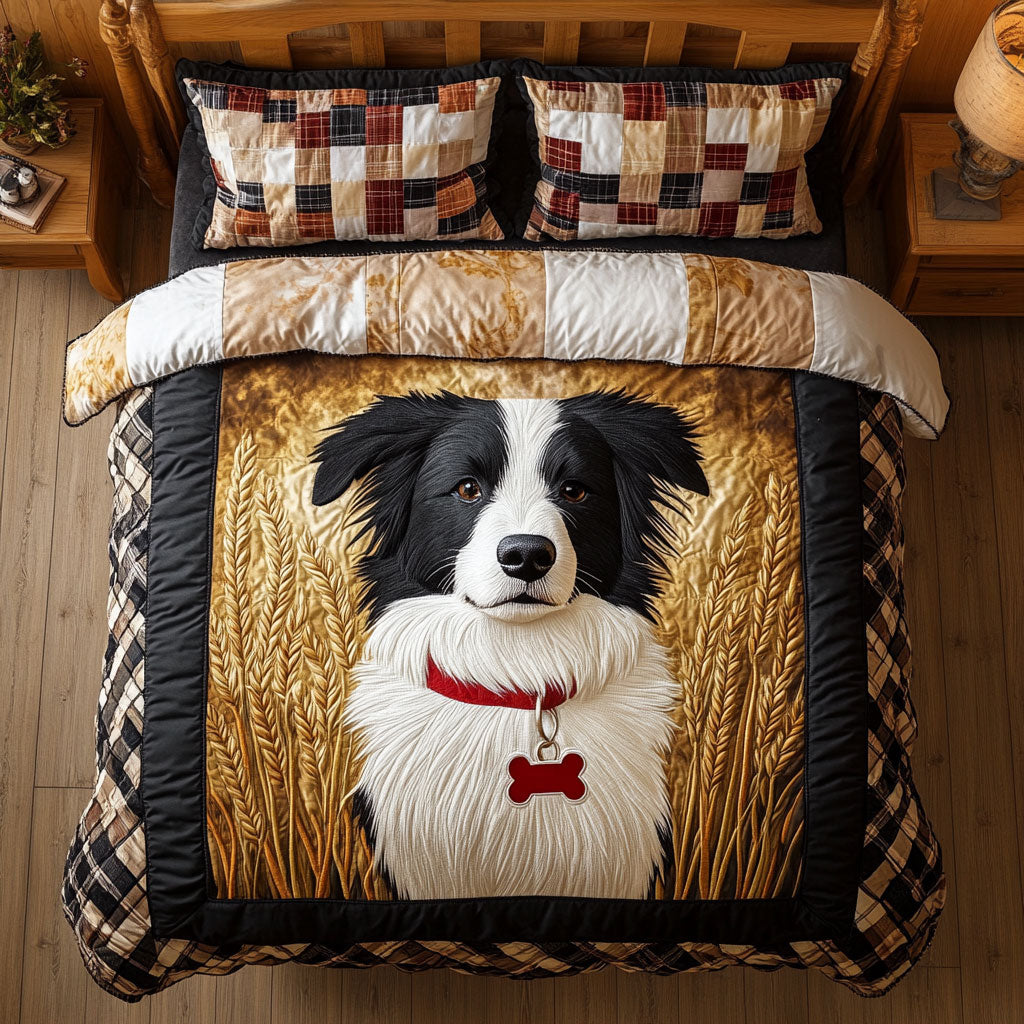 Charming Border Collie WJ2305015CL Duvet Cover Set