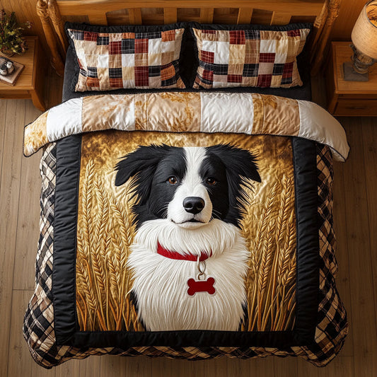Charming Border Collie WJ2305015CL Duvet Cover Set