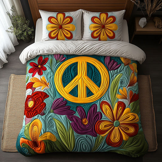 Floral Peace Garden WP0104010CL Duvet Cover Set