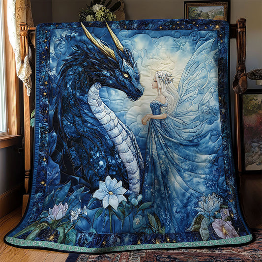 Dragon Fairy Blue WT1202003CL Quilt