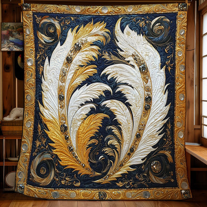 Beautiful Feather WY0602125CL Quilt