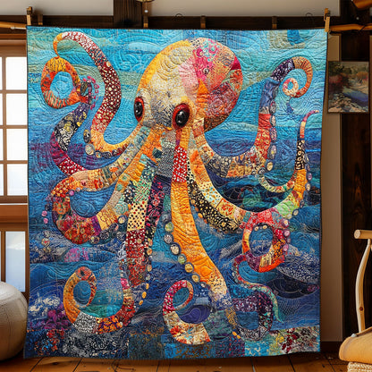 Patchwork Octopus WJ1703019CL Quilt