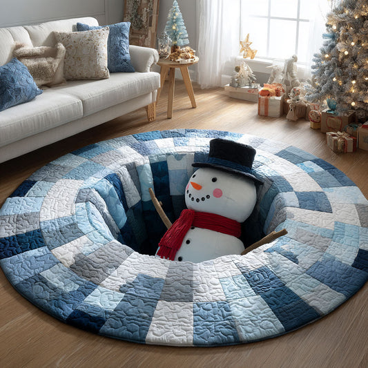 Snow Smile CP1111001CL Quilted Round Mat