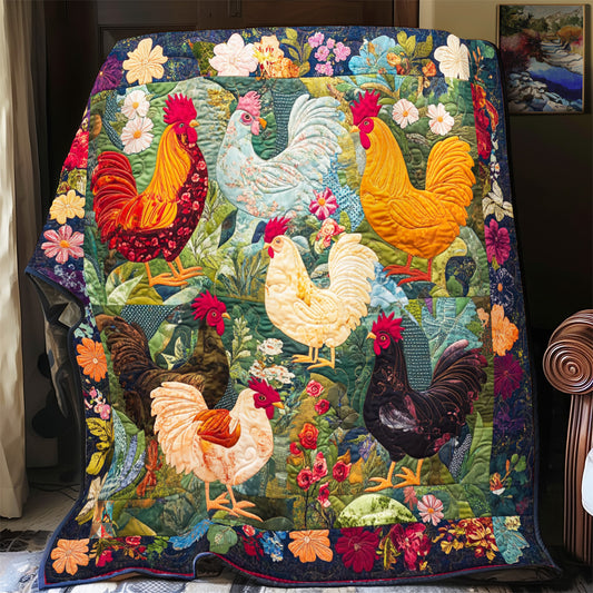 Chicken Lover YR2712022CL Quilt