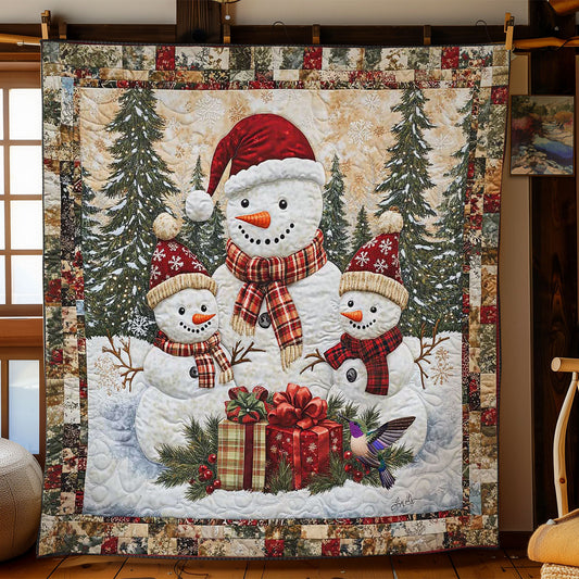 Festive Snowman WN0512045CL Quilt