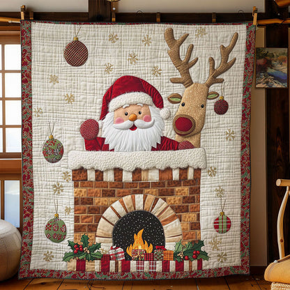 Santa Cheer Up WN1811046CL Quilt