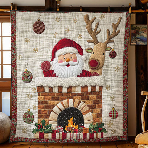Santa Cheer Up WN1811046CL Quilt