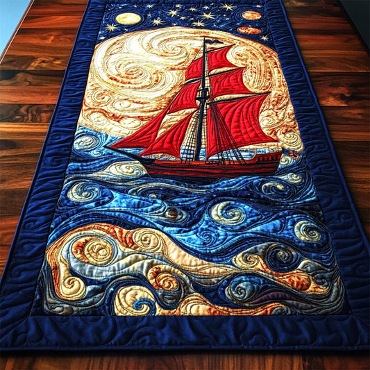 Sunny Trip WY1605044CL Quilted Table Runner