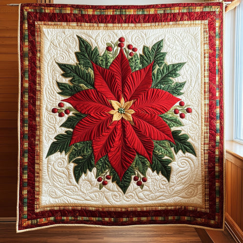 Yuletide Blossom CP2308032CL Quilt