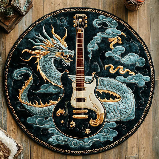 Guitar Reign WN2404012CL Quilted Round Mat