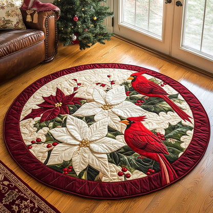 Christmas Radiance CP0410028CL Quilted Round Mat